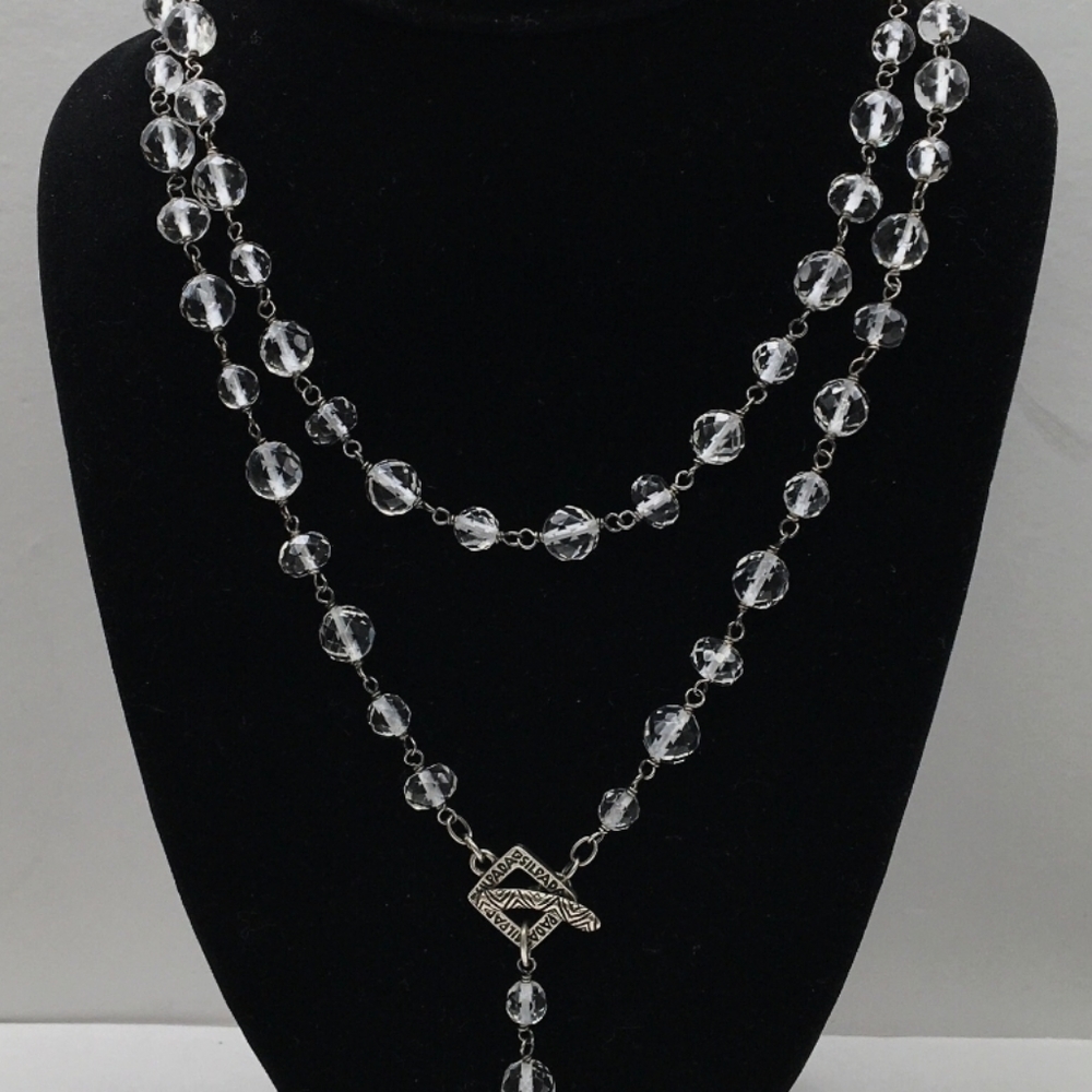 SILPADA Glass and Sterling Silver Necklace (N1503)